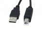 Xtech Printer Cable USB-A Male to USB-B Male 10ft - Black