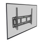 Mount-It! TV Mount Heavy Duty Super Strength Up to 80 In up to 175 lbs Tilt Integrated Level High Strength Steel Openings for Cable Management - Black