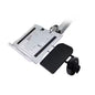 Mount-It! Laptop Mount Desk Clamp with Mouse Tray Adjustable Tilt Swivel Rotate Height