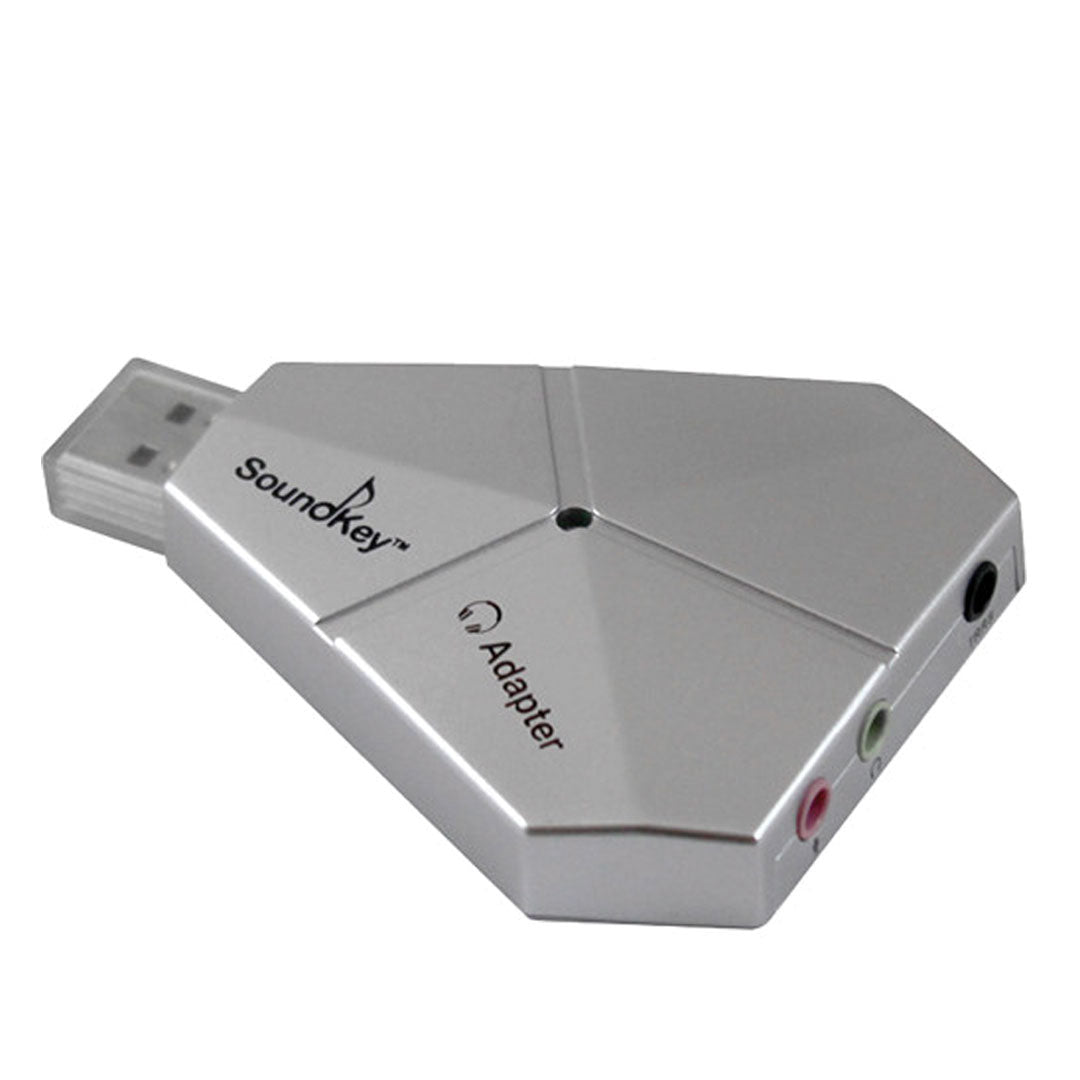 HamiltonBuhl USB Headphone Adapter - 3.5mm / Dual 3.5mm / TRRS to