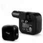 Fuse 2 in 1 Wall and Car Charger 2 Port USB-A 2.1 Amp Foldable Prongs & Cigarette Lighter Adapter