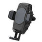 Scosche Qi Vent Mount Car with USB-C Cable and Car Charger Extends up to 3.5In in Width Black