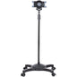 StarTech Mobile Tablet Stand with Lockable Wheels Vlogging - Height Adjustable For