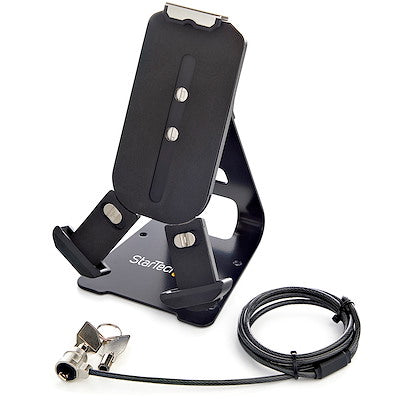 StarTech Tablet Holder Desktop Locking for 7.9-13 Tablets Adjustable with 6ft Cable