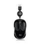 Adesso Mouse Wired Retractable Cord 2.5ft S8B 3 Button up to 1200dpi