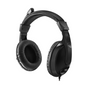 Adesso Headset Stereo with Boom Mic 3.5mm Multi-Media Volume and Call Controls Comfortable Adjustable Headband - Black