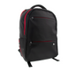 Xtech Electronics Backpack 17in Insurgent with Anti-theft Pocket Ergonomic Back - Black with Red Trim