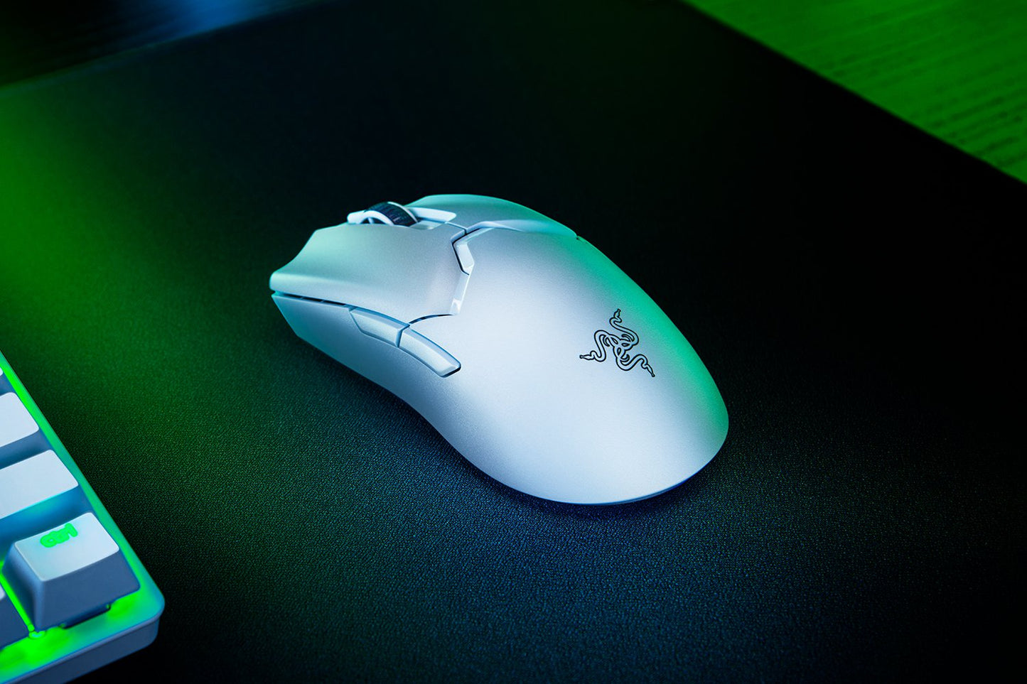 Razer  Mouse Wireless Viper V2 Pro 5 Buttons 30000Dpi USB-C Dongle HighSpeed Gen-3 Switch - White