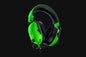 Razer  Headset Wired BlackShark V2X with Boom Mic Hyperclear  Advanced Passive Noise Cancelling  7.1 Surround - Green