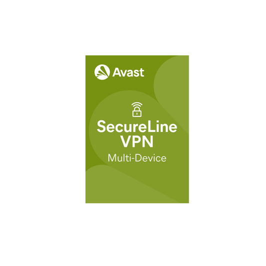 Avast SecureLine VPN 10-Device 1-Year ESD (DOWNLOAD CODE) Secure Connection PC/Mac/Android/iOS