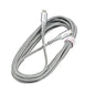 Ventev Charge & Sync Lightning MFI to USB-C Cable 10ft Alloy - Steel Grey