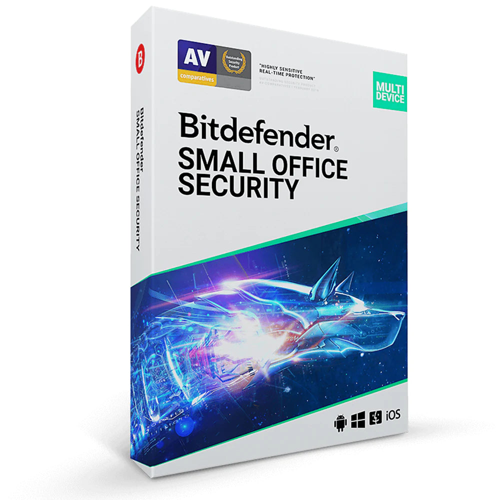 Bitdefender Small Office Security 20-Device 2-Year ESD (DOWNLOAD CODE) with VPN 500MB/Day