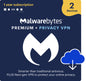Malwarebytes Premium Plus 2-Device 1-Year Includes Browser Guard & Privacy VPN PC/MAC/Android/iOS