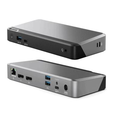 Alogic Docking Station USB-C Dual Monitor with 65W Power Delivery 2x DisplayPort