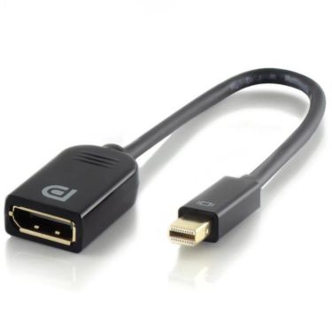 Alogic Adapter Mini DisplayPort Male to DisplayPort Female 4K Compatible Premium Series