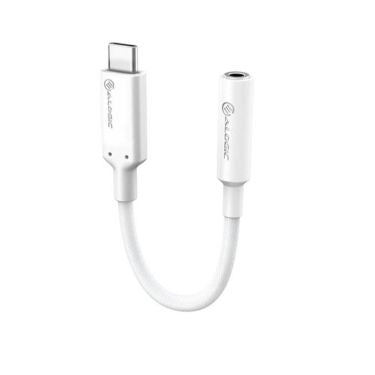 Alogic Adapter Audio USB-C Male to 3.5mm Female 4in Elements Pro -
