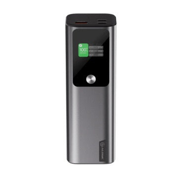 Alogic Powerbank 27000mAh Ark USB-C with 140W Power Delivery Fast Charge 3 Port - 2x USB-C (up to 140W) 1x USB-A (22.5W) with Digital Display