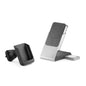 Alogic Qi Charging Stand / Dock 3-in-1 Phone (15W) & Airpods (5W) & Apple Watch Charger (2W) with 30W Wall & Car Charger USB-C Car Cradle Vent Clip - Black