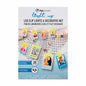 Digipower Vlogging LED Clip String Lights (25) & Decorative Net 6.5ft Hang Pictures & Cards Battery Powered (3AA Batteries Not Included)