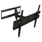 Mount-It!  TV Mount Full Motion High Weight Capacity up to 65In 110lbs Swivel & Extension Ideal for Corner Installations - Black