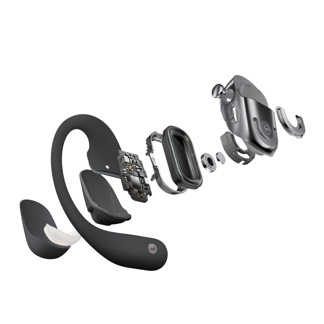 Shokz OpenFit 2+ BLACK Open-Ear True Wireless Earbuds