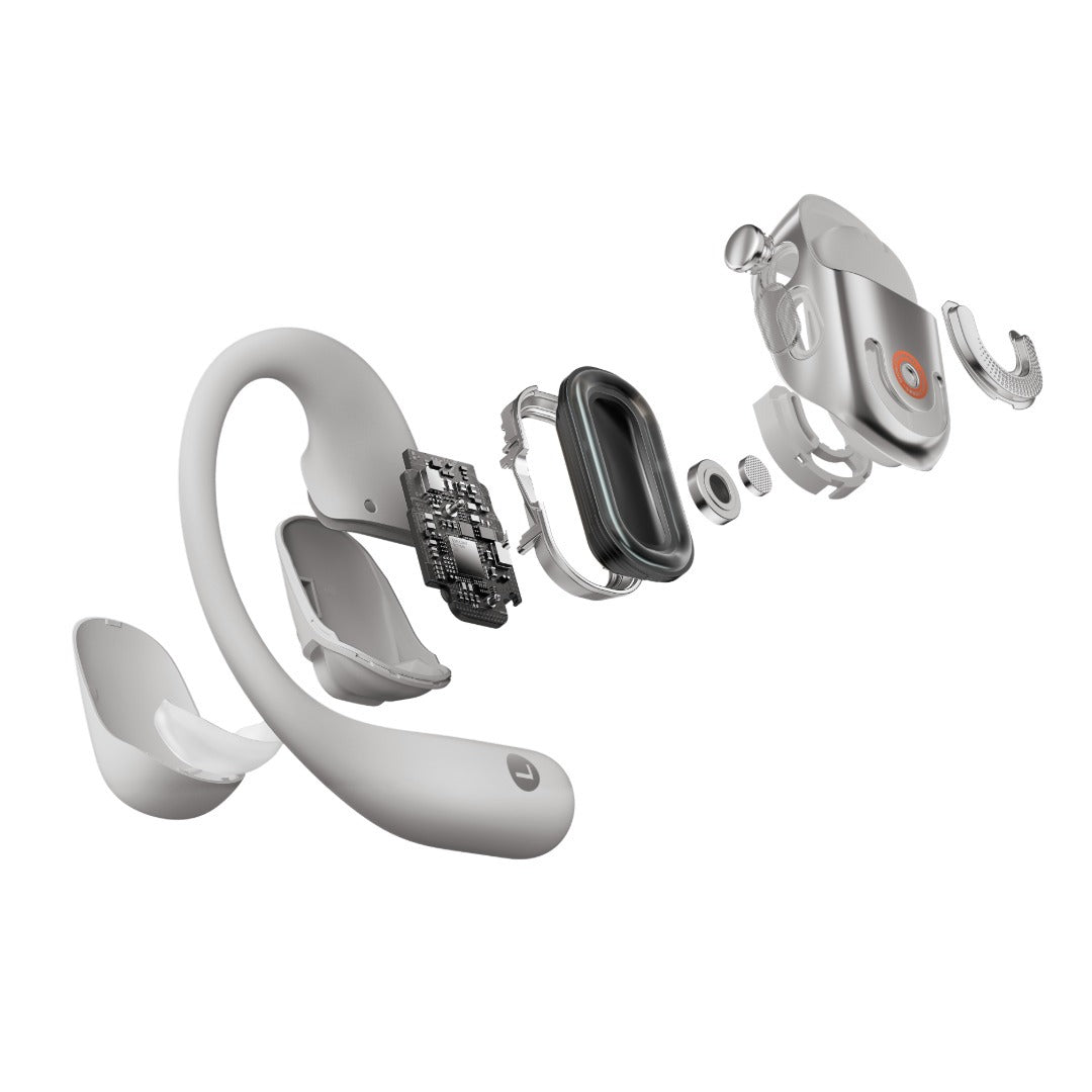 Shokz OpenFit 2+ GREY Open-Ear True Wireless Earbuds