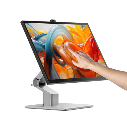 Alogic Monitor 27in Clarity Touch UHD 4K with Webcam 10 Point Multi-touch 2x HDMI 1x DisplayPort with 65W PD - Fold Stand