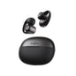 Shokz OpenDots 2 BLACK True Wireless Earbuds Clip On Nickel Titanium Ultra Lightweight Premium Dolby Audio Triple Mic - IP57 Water Resistant - Wireless Charge Case 40hr Playtime