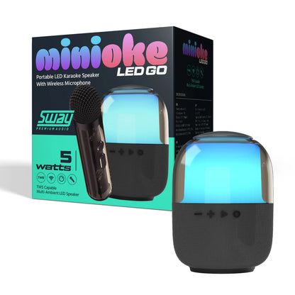 SWAY Speaker Minioke LED Go