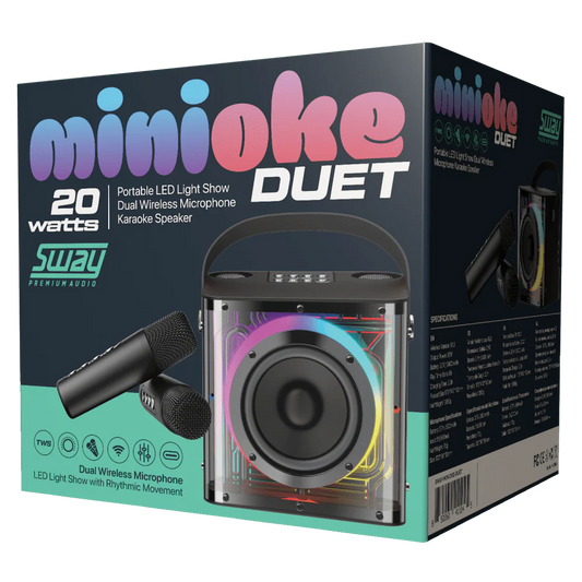 SWAY Speaker Minioke Duet Karaoke