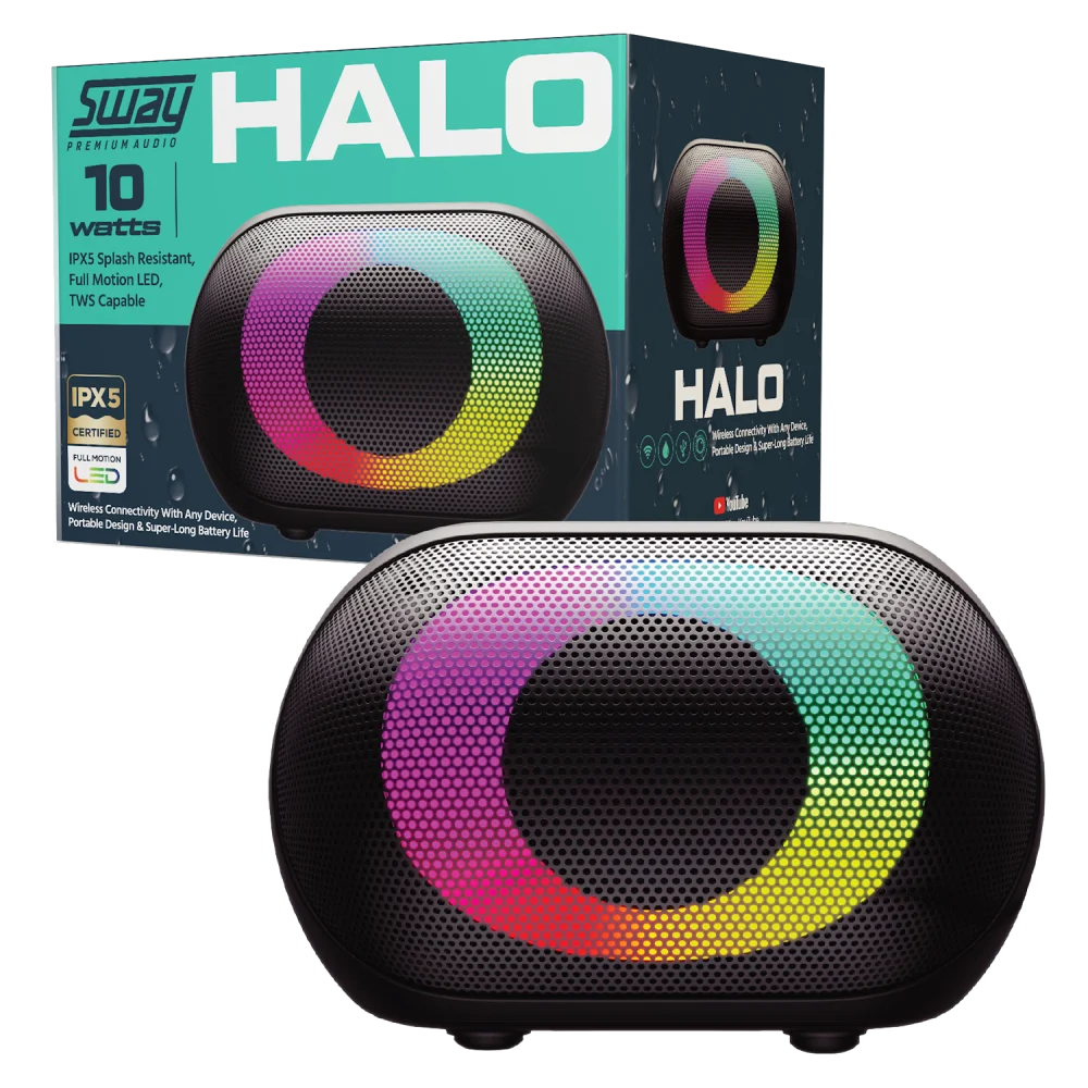 SWAY Speaker Wireless Halo 10 Watt
