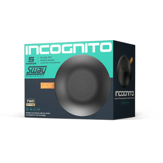 SWAY Speaker Incognito 5W Media - Black