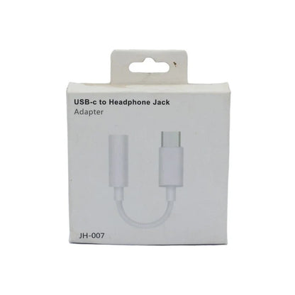 AMPD Adapter Audio USB-C Male to 3.5MM Female - White