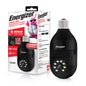 Energizer Connect Smart 1080p HD Outdoor Security Socket Camera with Siren Alarm Remote Access Motion Alerts 2 Way Audio and Night Vision 2.4GHz Wi-Fi - Black