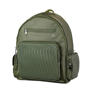 Klipxtreme Backback 13in Two Compartments Multiple Pockets Nylon - Green