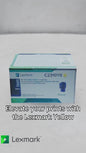 Lexmark C/MC2325, 2425, 2535, MC2640 Yellow Return Program 1K Toner Cartridge Part no.: C2310Y0