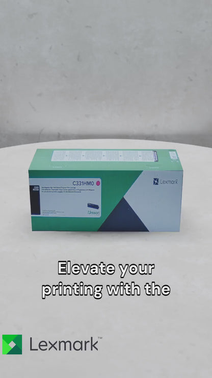 Lexmark C/MC3326 Magenta Return Programme 2.5K Print Cartridge Part no.: C331HM0
