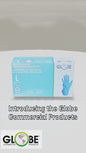 Nitrile Gloves Powder Free 4mil Sky Blue Medical - Large (box of 100)