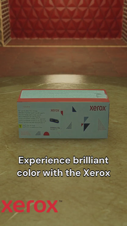 006R04394 Genuine Xerox Yellow High Capacity Print Cartridge, Xerox C230/C235 Color Printer/Multifunction