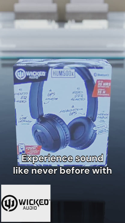 Hum 500x BT Headphone Black