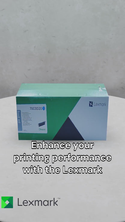 Lexmark CS/CX31x, 41x, 51x Cyan 40K Developer Part no.: 70C0D20