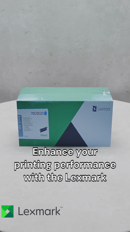 Lexmark CS/CX31x, 41x, 51x Cyan 40K Developer Part no.: 70C0D20