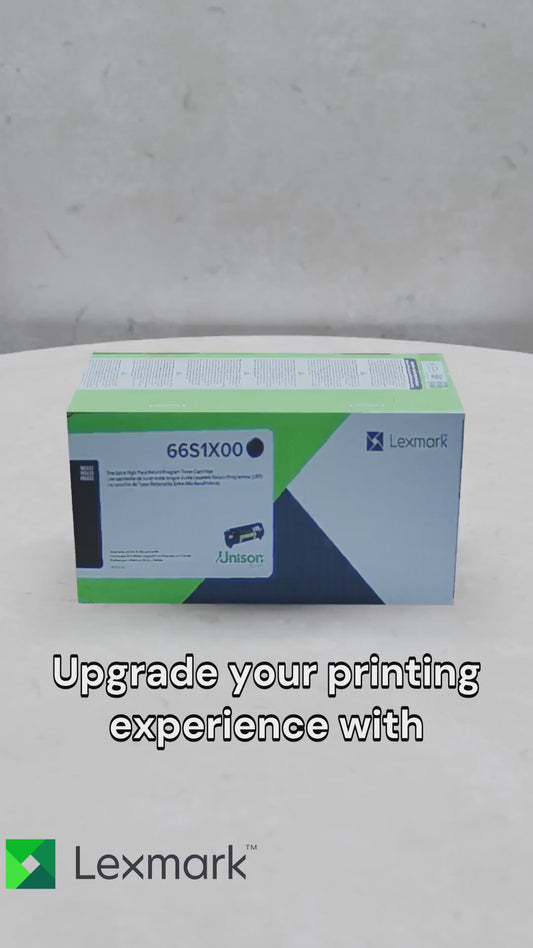 66S1X00 Lexmark High Yield Return Program Toner Cartridge