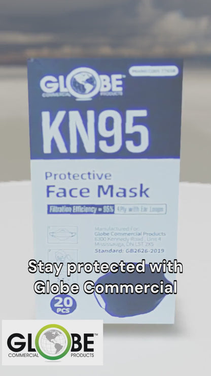 KN95 Formfitting Masks Black (box of 20)