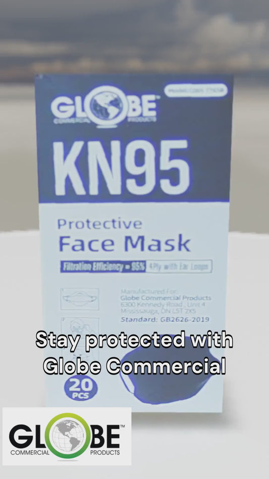 KN95 Formfitting Masks Black (box of 20)