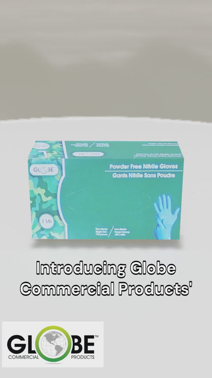 Nitrile Gloves Powder Free 3mil Sky Blue - Large ( box of 100)