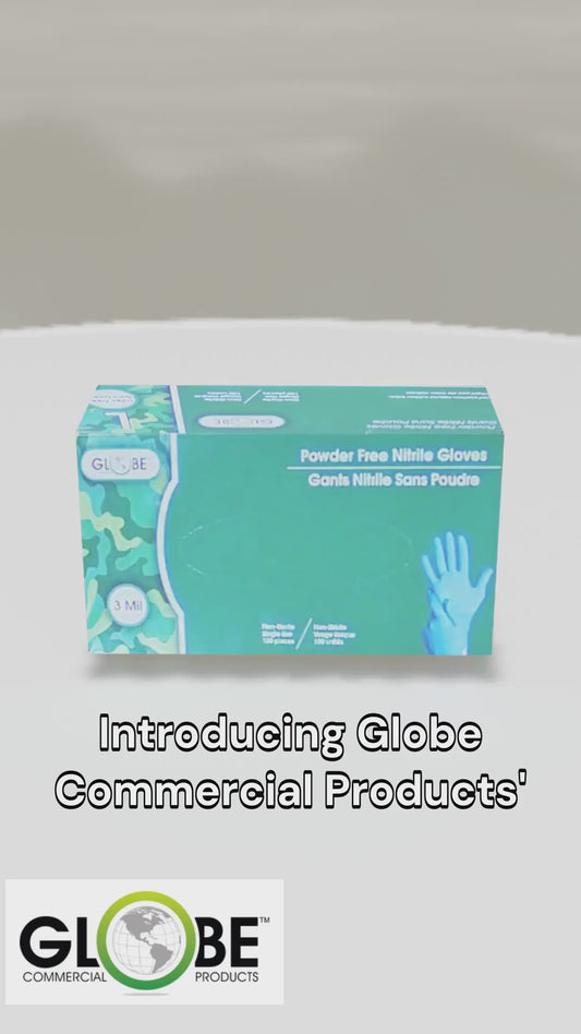 Nitrile Gloves Powder Free 3mil Sky Blue - Large ( box of 100)