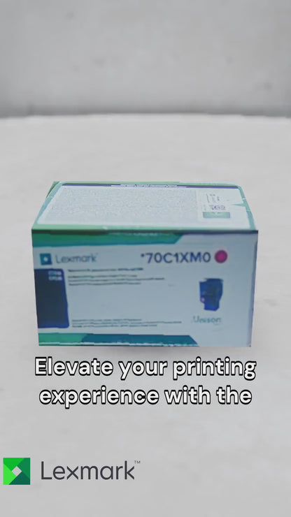 Lexmark CS/CX510 Magenta Return Programme 4K Toner Cartridge Part no.: 70C1XM0