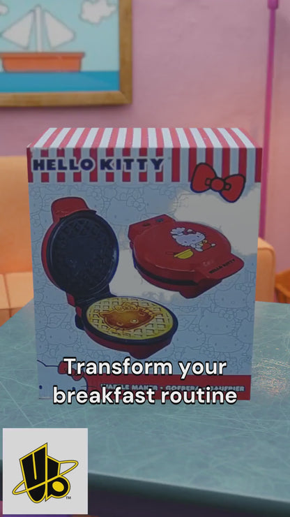 Waffle Maker Hello Kitty Red