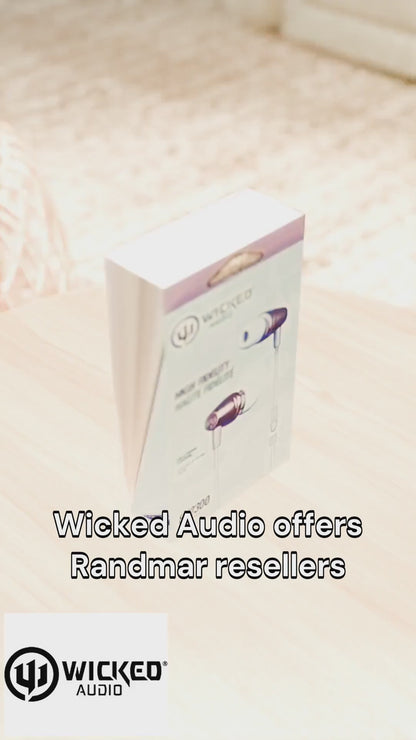 Wired Earbud w/Mic, Rose Gold, EX2300 Line